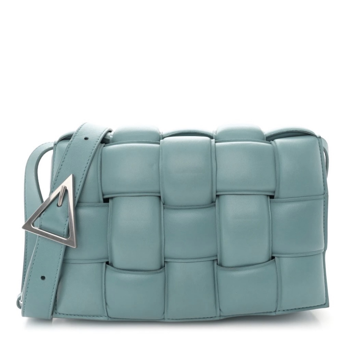 Bottega Veneta Padded Cassette Bag – Dusty Aqua